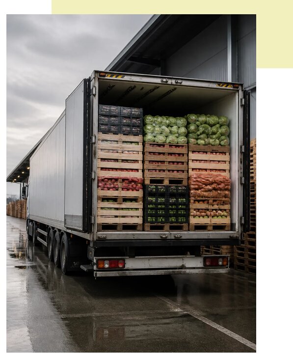 Перевозка плодоовощной продукции в Батайск по цене от 5061 р. | Агросервис-Бтс