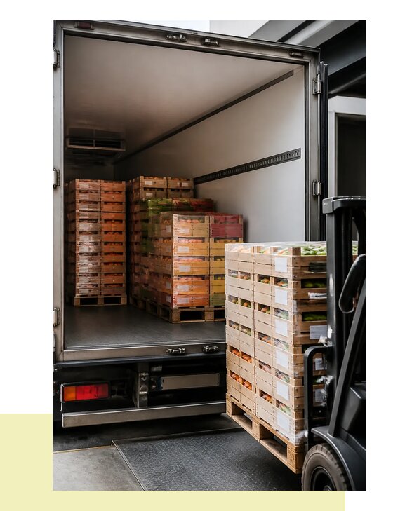 Перевозка сельхозпродукции на паллетах с доставкой в Батайск