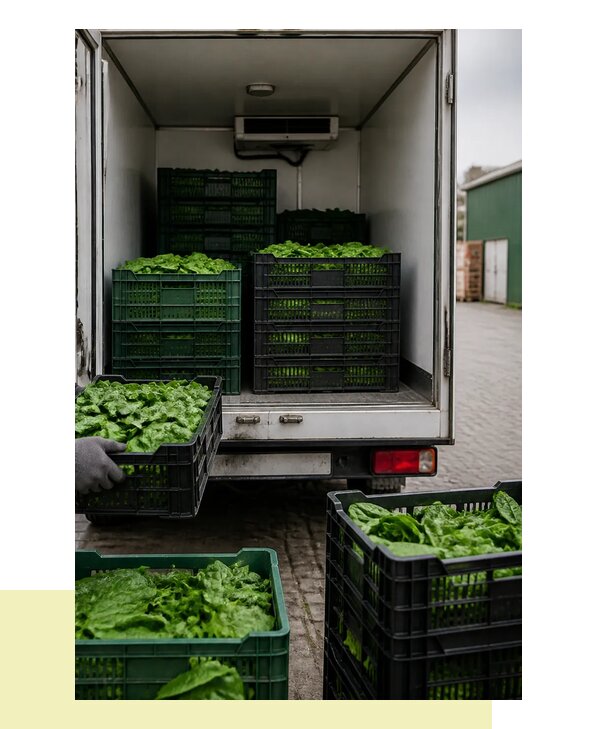 Перевозка шпината в Батайск с сохранением свежести продукции
